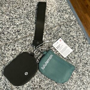 NWT Lululemon Dual Pouch Wristlet